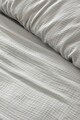 Cuvertura matlasata dubla, Muslin - Grey (220 x 250), DC Home, Bumbac 