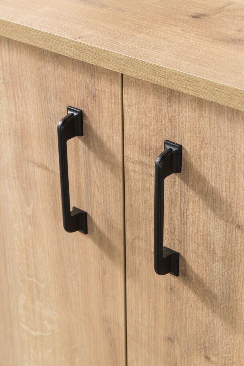 Consola, Hanah Home, Şile 4608, 160x83x44 cm, PAL, Maro — imaginea 5
