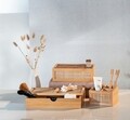 Cutie depoztare, enko, Allegre L, 22 x 7 x 15 cm, bambus/ratan, natur