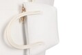 Geanta Beverly Hills Polo Club, 1105, piele ecologica, alb