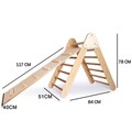 Set de cățărători Pikler, Rosewood,  BLTYZ-AKTV0148, Stejar