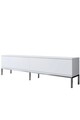Set mobilier living, Bexley, Lord, PAL, Alb / Argintiu