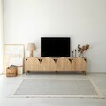 Comoda TV, Neostill, Mesta, 180x50x35 cm, Cadru: PAL MELAMINAT 100%., Stejar