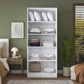 Dulap pentru haine, Hanah Home, BA297, 90x210x57.5 cm, Alb