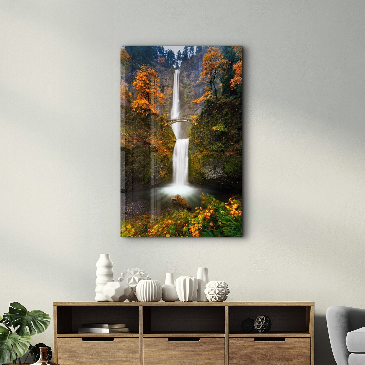 Tablou decorativ, SPR-1021, Dimensiuni: 70 x 110 cm, Multicolor — imaginea 3