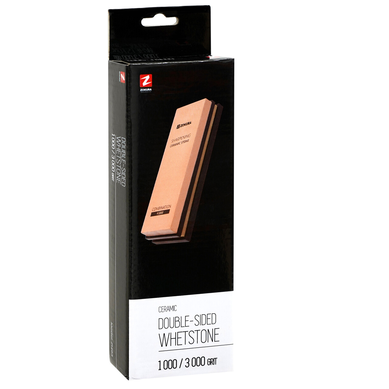 Piatra ascutire cutite, ceramica, 1000/3000 - Zokura - imagine 4
