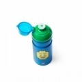 Sticla de apa Boy, LEGO, 390 ml, polipropilena, albastru