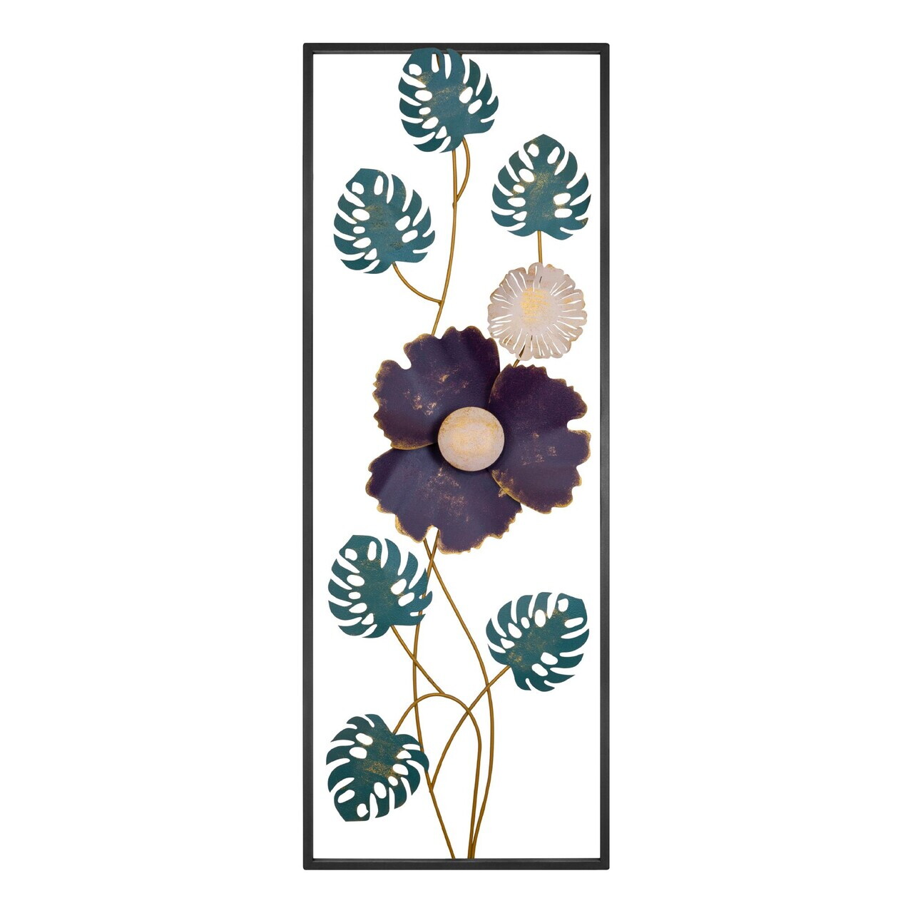 Decoratiune de perete, Gus, Metal, Grosime: 0,6 mm, Multicolor — imaginea 6