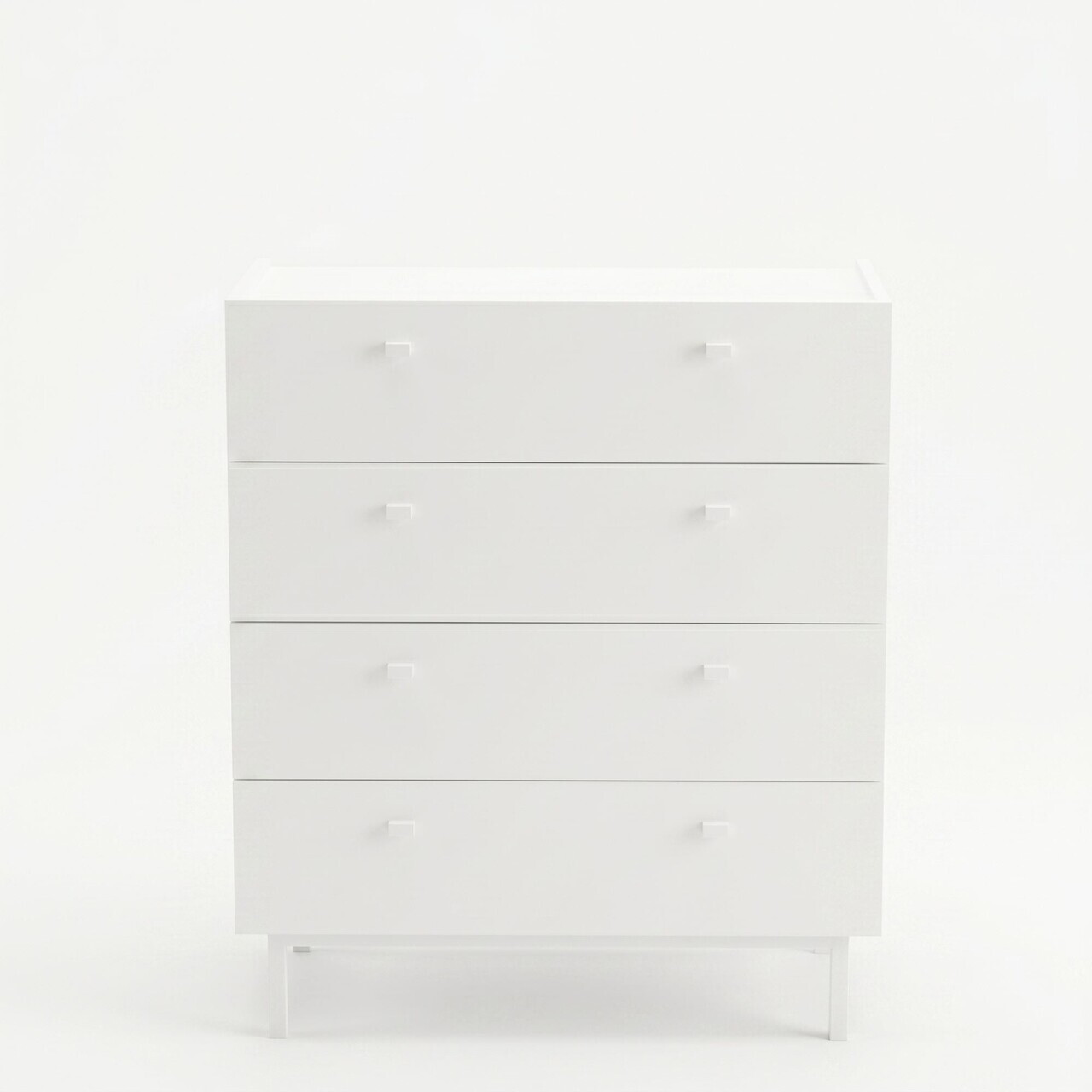 Dulap, Hanah Home, Luke, 80x93.1x41.8 cm, PAL, Alb — imaginea 5