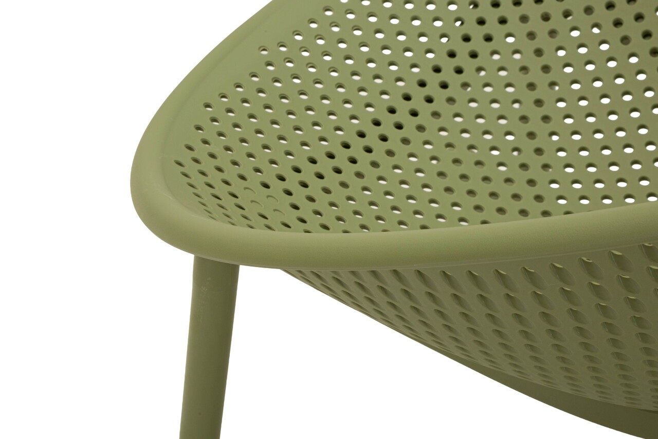 Set 2 scaune balansoar, Mauro Ferretti, Ibiza, 66x88x80 cm, utilizare interior / exterior,  plastic, verde - view 5