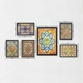 Set 6 tablouri decorative, SET_099, Lulu, 24x29 cm/24x44 cm, plastic