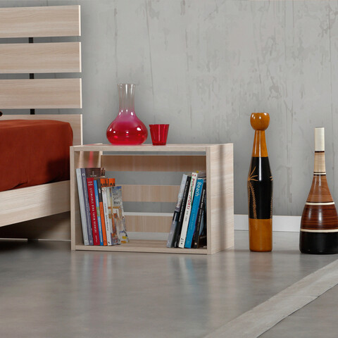 Noptiera, Comforty, Fuga, 60x43x33 cm, Stejar 60x43x33 imagine 2022