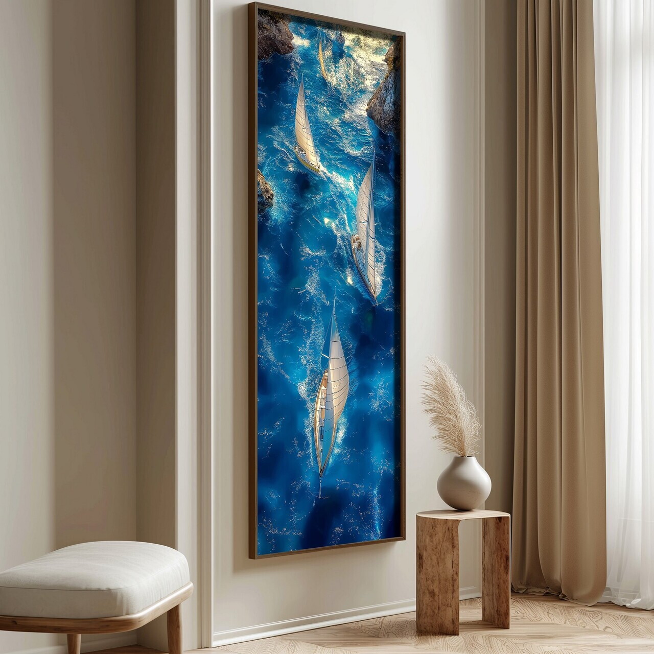 Tablou decorativ, LONG030-S/120-40, Imprimat UV, Multicolor — imaginea 4