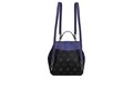 Rucsac Beverly Hills Polo Club, 622, piele ecologica,  negru/lila