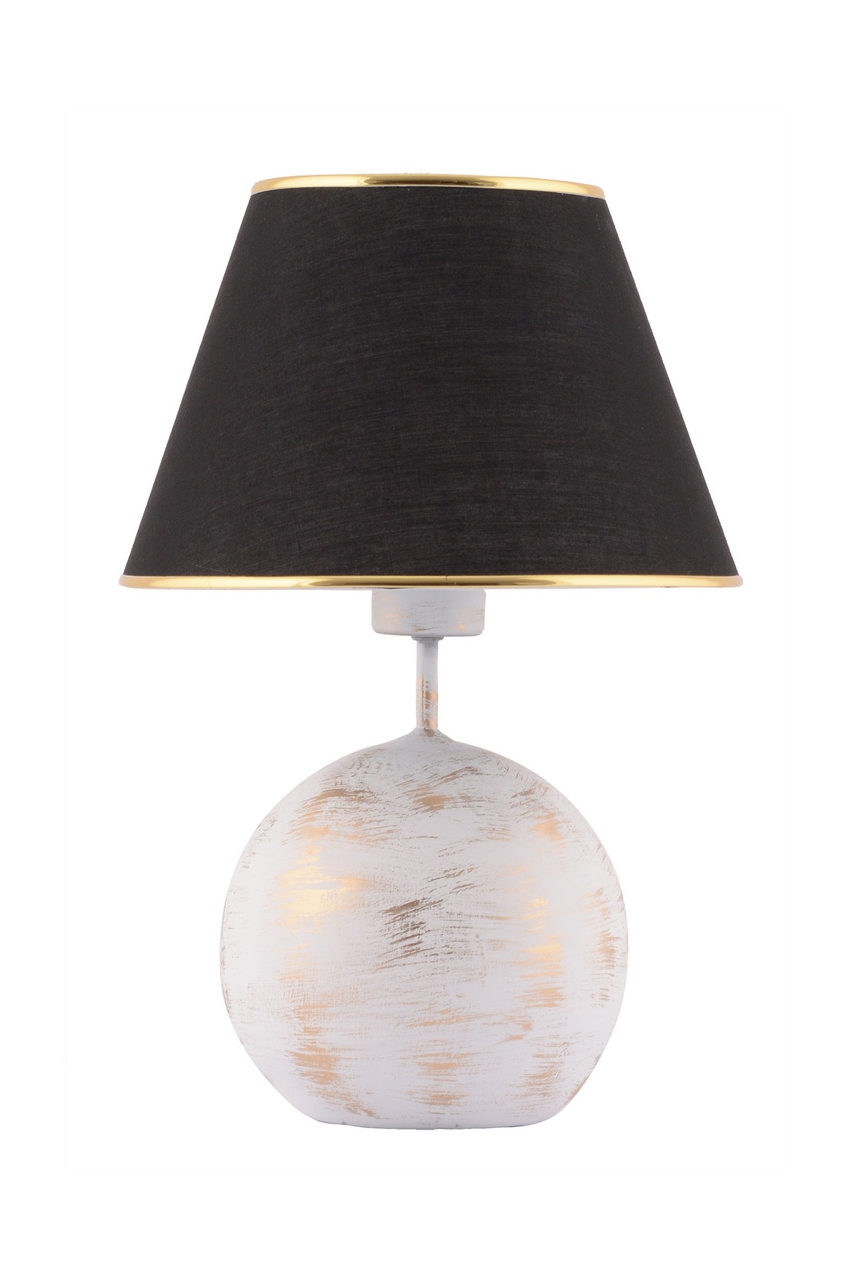 Lampa de masa, Opviq, 390FLH2252, Negru / Alb / Auriu - view 5