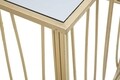 Consola Amelie, Mauro Ferretti, 120x43x80 cm, fier, auriu