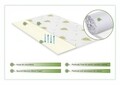 Topper saltea Green Future Aloe Vera Free Air Memory 160x200 cm, H 3 cm