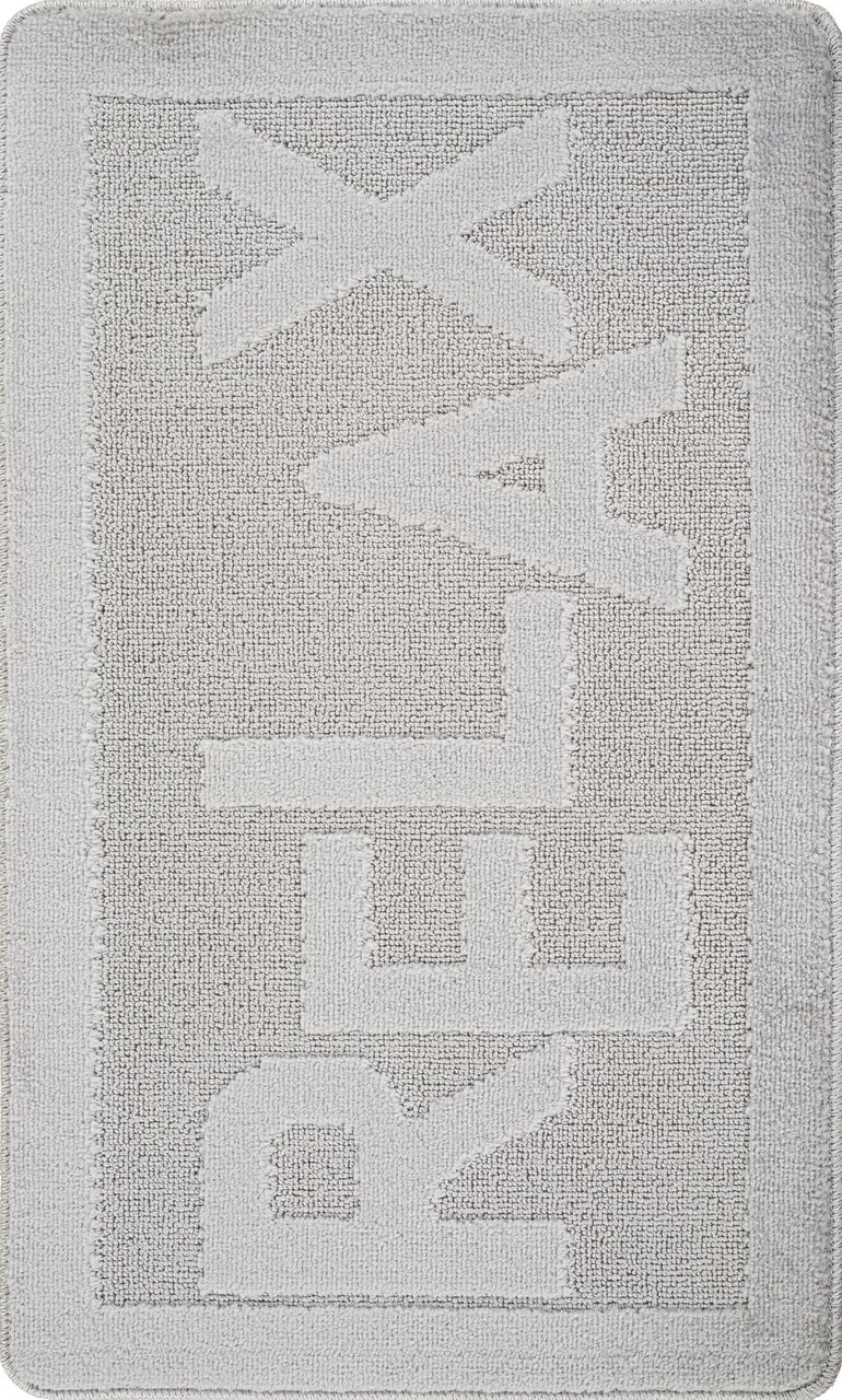 Covoras de baie, Cecilia, Relax, 60x100 cm, Polipropilena, Gri