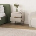 Noptiera, Hanah Home, Marquise, 50x52.3x35 cm, Gresie / Oud intens