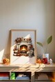Tablou decorativ, Arthllwnmodel101-3348, MDF, Multicolor