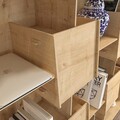 Corp biblioteca, Zena Home, Alimo, 136.7x138x27.5 cm, PAL, Stejar
