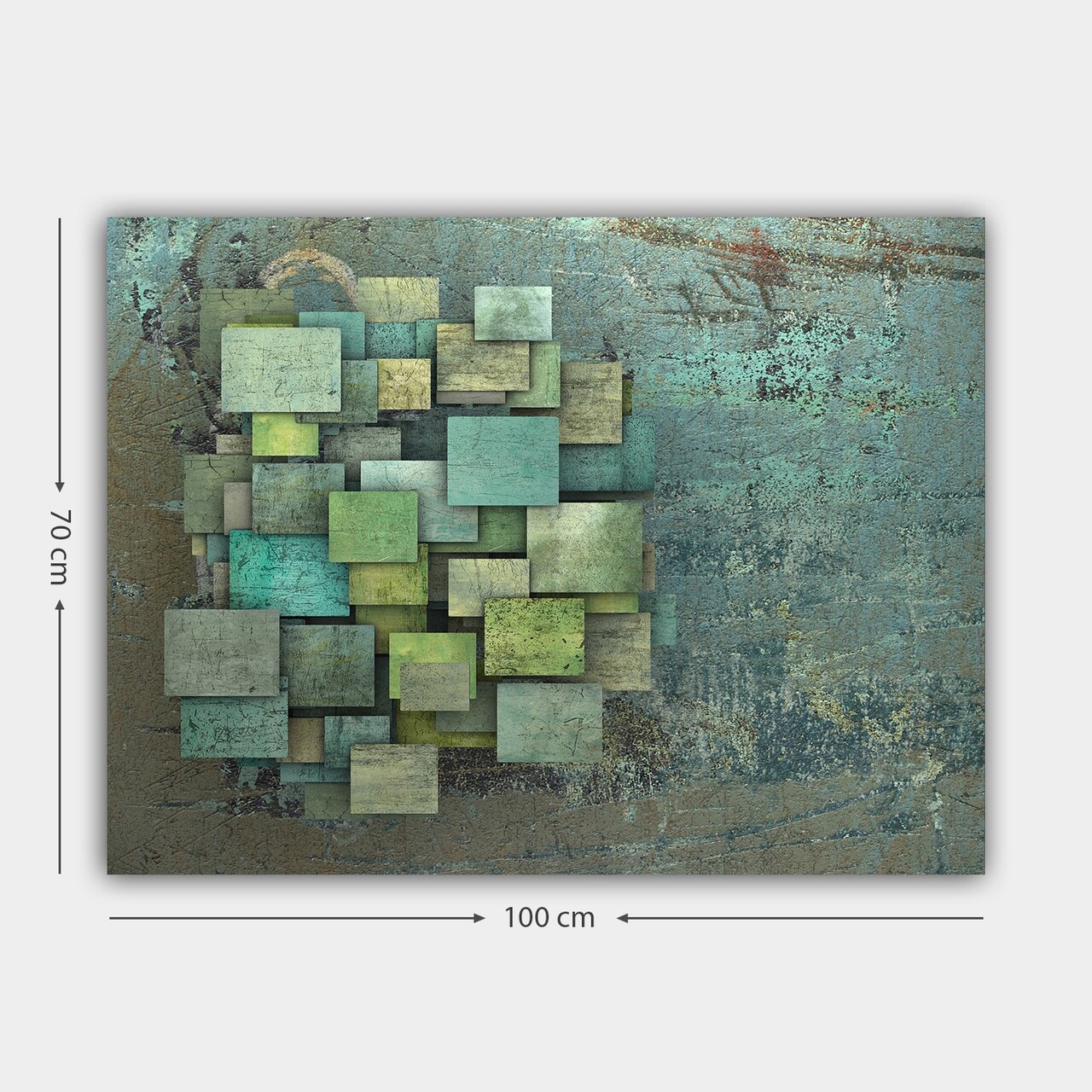 Tablou decorativ, 208523767_70100, Cadru: 100% LEMN (grosime: 3 cm), Multicolor - view 3