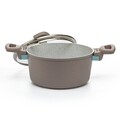 Cratita cu capac, Luigi Ferrero Norsk FR-1720M, Ø 20 cm/ 2.5 L, aluminiu