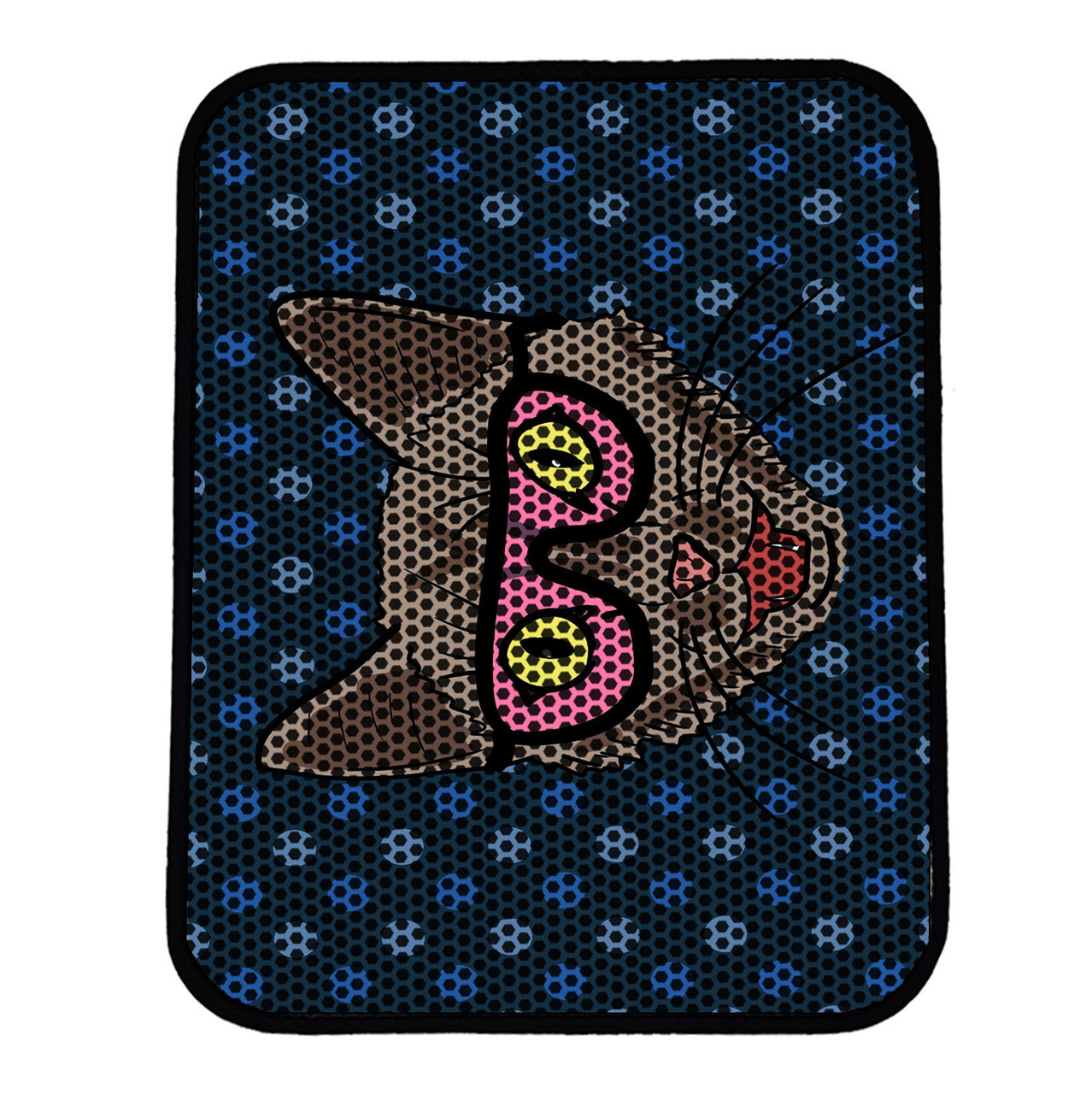 Covoras litiera pentru colectarea granulelor de nisip, Paws &amp; Whiskers, Nrszn0188, 50% PVC/50% poliester, Multicolor - view 2