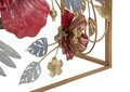 Consola Lovi, Mauro Ferretti,  108 x 36.8 x 80 cm, fier/MDF/sticla, multicolor