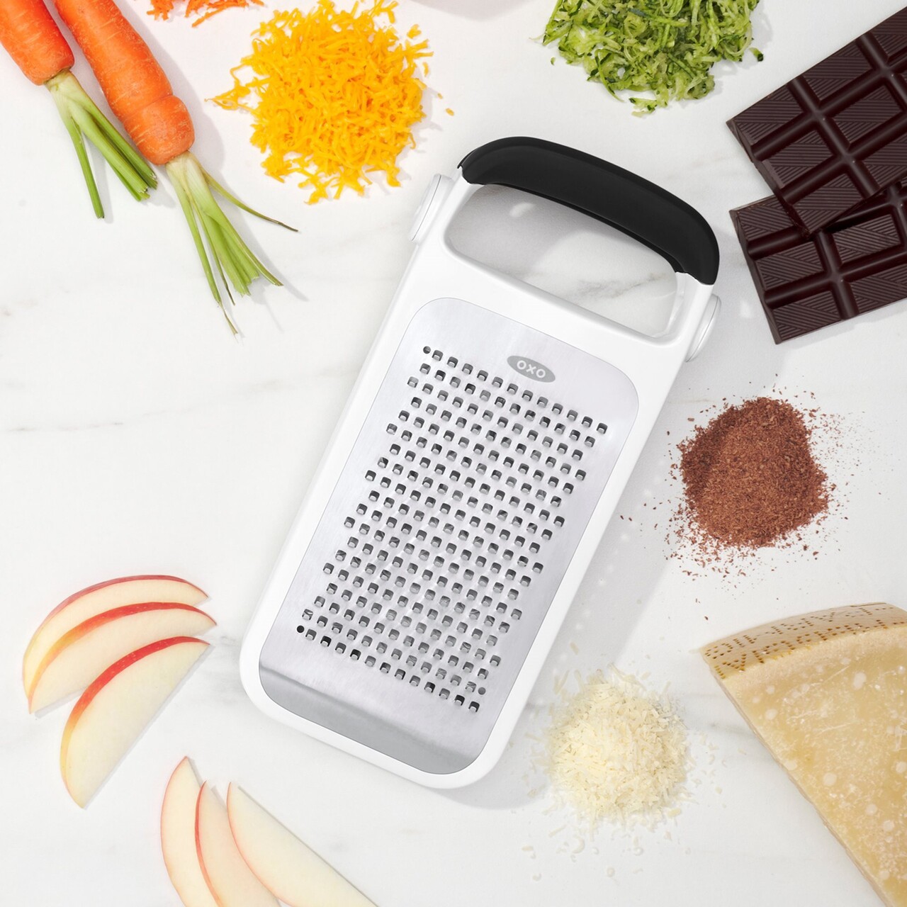 Razatoare multifunctionala, inox, "Good Grips" - OXO - imagine 5