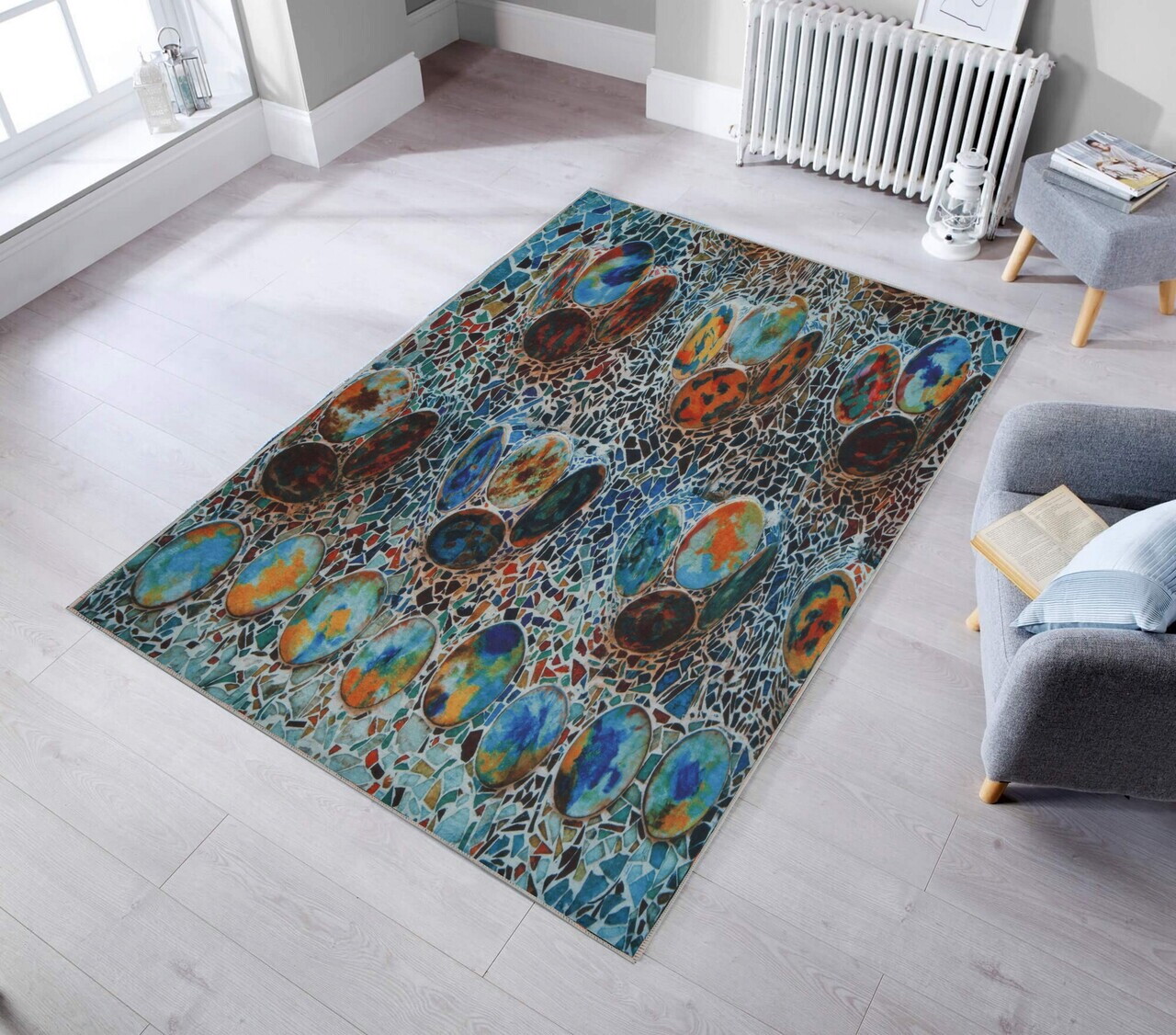 Covor Cairo 80x150 cm Poliester Multicolor