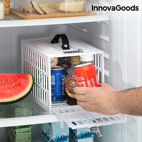 Seif pentru frigidere food safe innovagoods, 28x19x19 cm, polipropilena