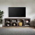Consola, Glenevis, Lorin, 160x51x38 cm, PAL, Antracit