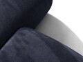 Coltar dreapta 6 locuri, Ophelia, Micadoni Home, 297x164x84 cm, tesatura structurata, albastru navy