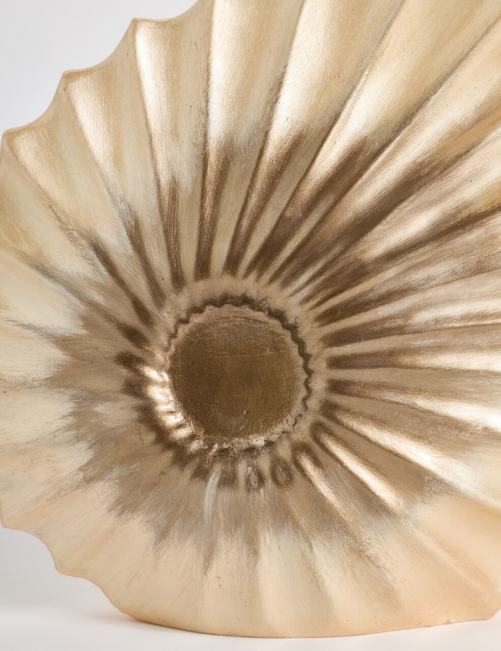 Decoratiune, Seashell, 8x24x26 cm, Poliester, Crem - view 4