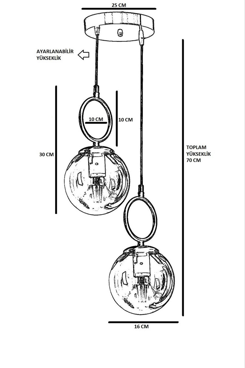 Lustra, Stala, 846STL2811, Metal, Cupru