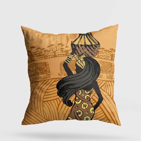 Perna, a11931, 43x43 cm, 50% bumbac / 50% poliester, multicolor