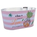 Ghiveci, Pineapple, Creaciones Meng, 22.5x13.5x11 cm, metal