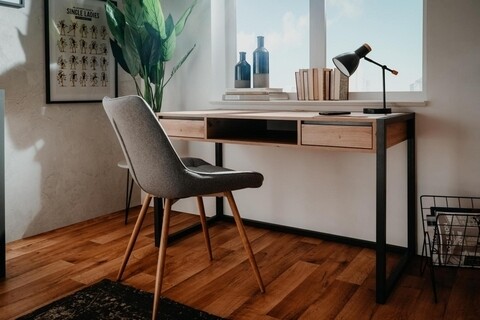 Birou, finori, denver 30, 120 x 75 x 60 cm, pal/mdf/metal