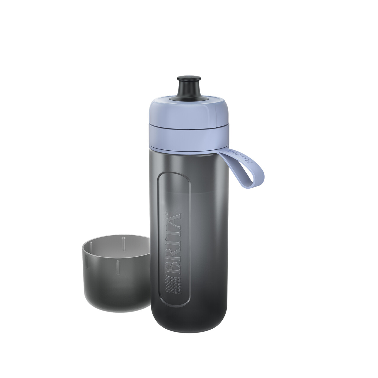 Sticla filtranta BRITA Active 600 ml (Darkblue) + 2 filtre MicroDisc - imagine 4