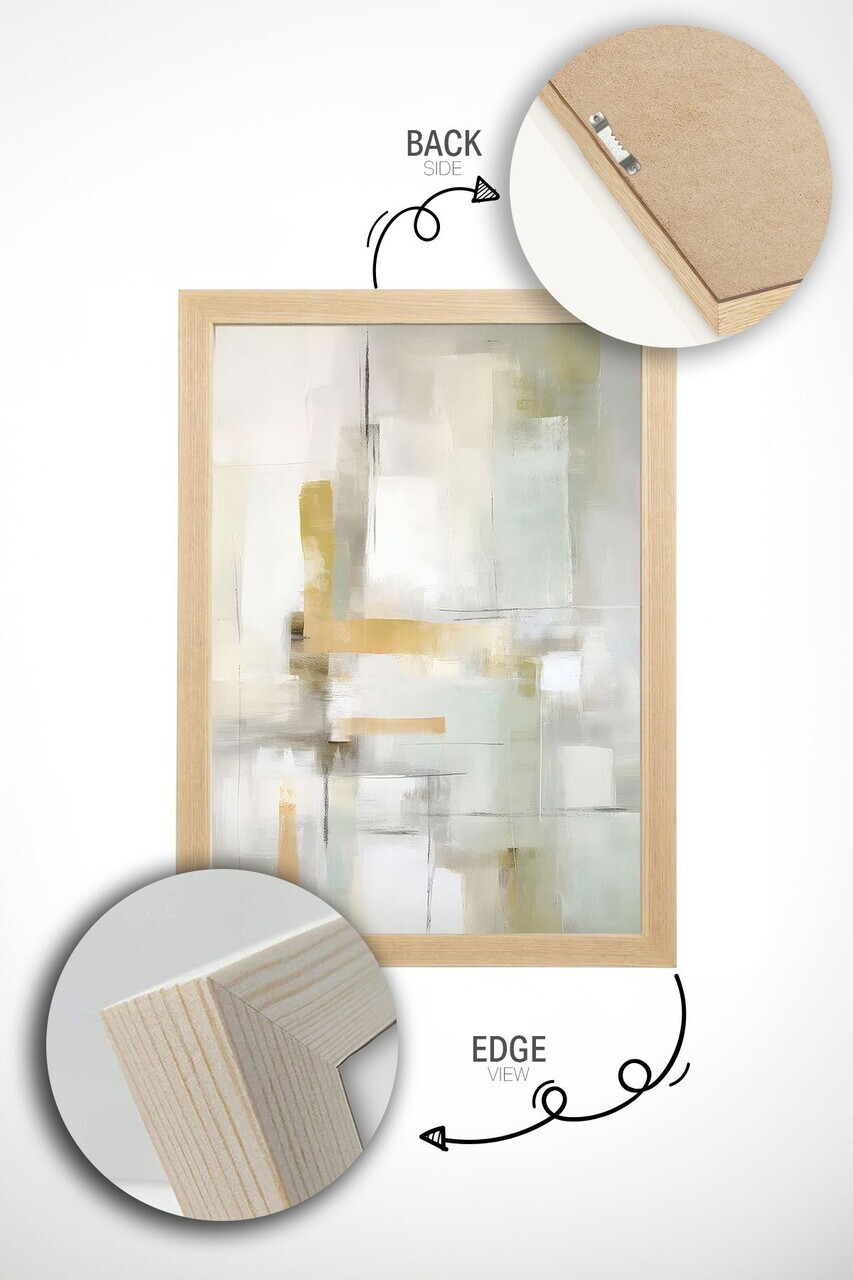 Tablou decorativ, Ersy2Lımodel34-Ahsap, MDF, Multicolor — imaginea 2