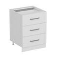 Dulap pentru bucatarie, Hanah Home, Minar, 60x87x58 cm, Alb