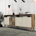 Consola, Hommy Craft, Milan, Nuc / Travertin