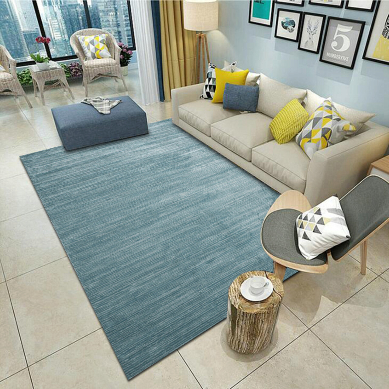 Covor cu print digital 3D Arctic, Heinner Home, 160x230 cm, poliester, multicolor - 2 | YEO