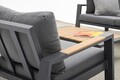 Set mobilier pentru gradina / terasa 4 piese, Einar, Bizzotto, gri carbune