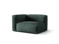 Modul stanga pentru canapea, 1 loc, Martina-120, Micadoni Home, 121x106x75 cm, catifea, petrol