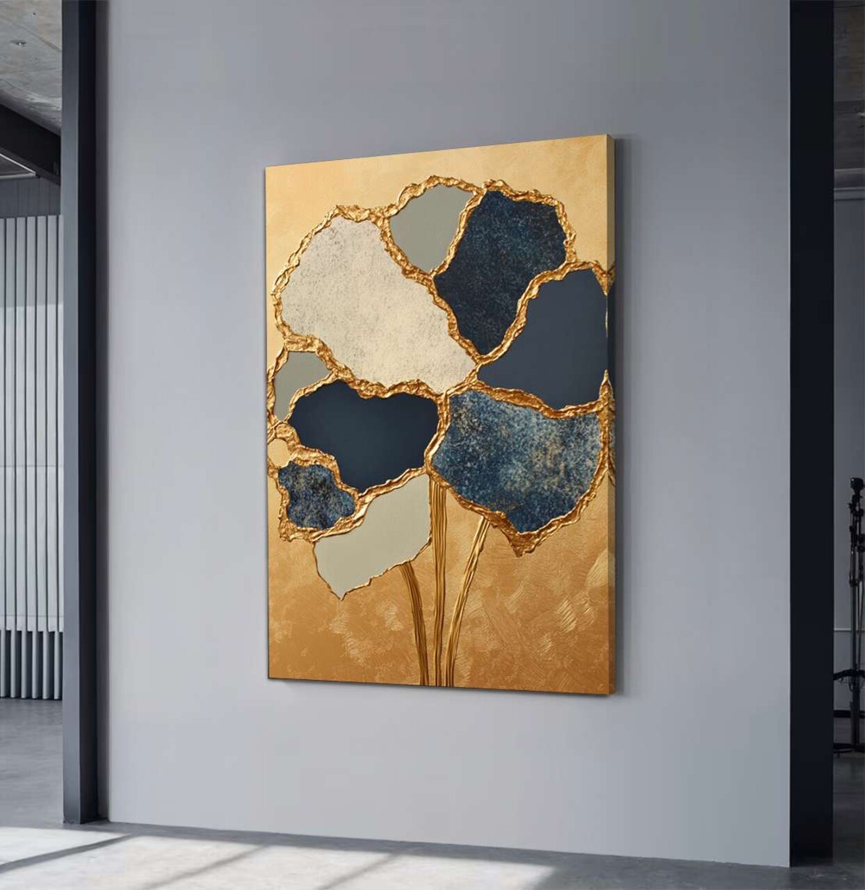 Tablou decorativ, YNS-1016-80 x 120, Lemn, Multicolor - view 2