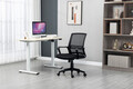 Scaun de birou ergonomic, Bedora Moon, mesh, negru