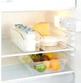 Organizator frigider, Wenko, Fridge Organizer M, 31 x 15 x 9.5 cm, plastic, transparent