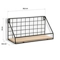 Raft de perete Duncan, Versa, 28.5 x 10.5 x 14 cm, MDF